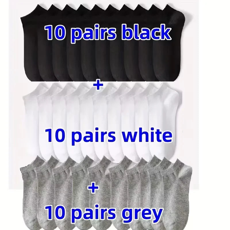 Enkelsokken (5- of 10-pack)