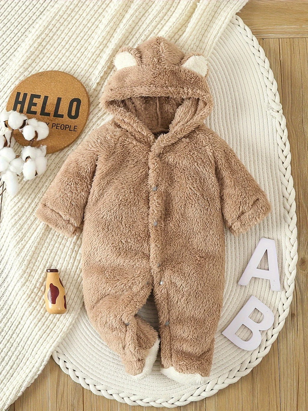 Teddy babyboxpakje met oortjes