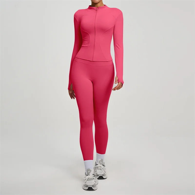 Sportset met vest en legging - afbeelding 15