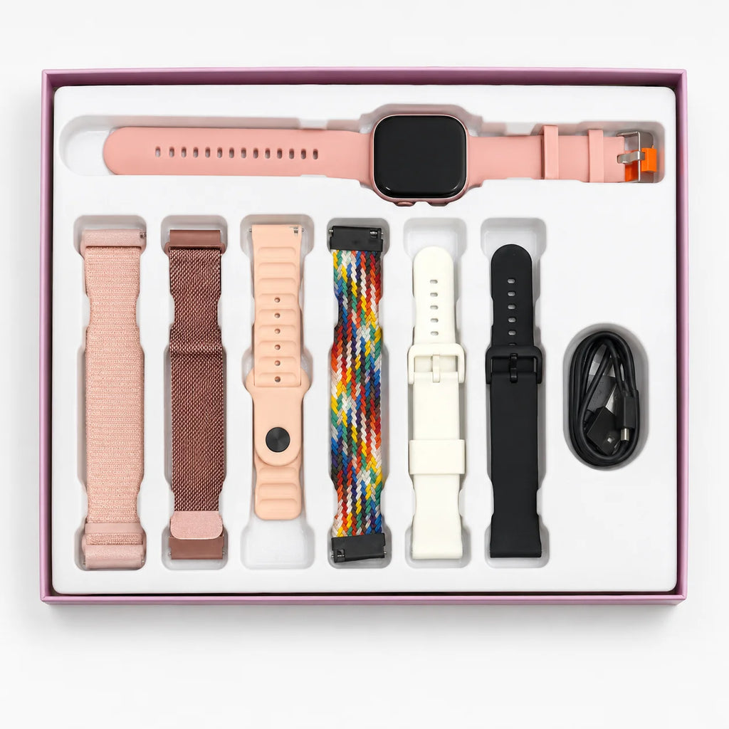 Dames smartwatch fitness tracker