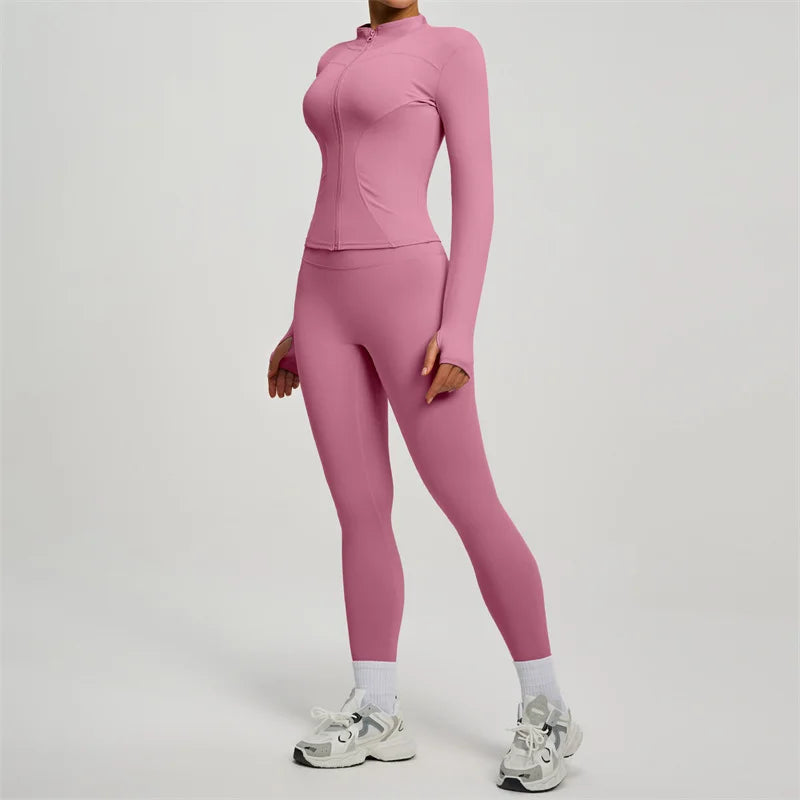 Sportset met vest en legging - afbeelding 20