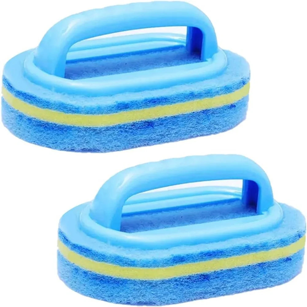 Reinigingsspons met handgreep