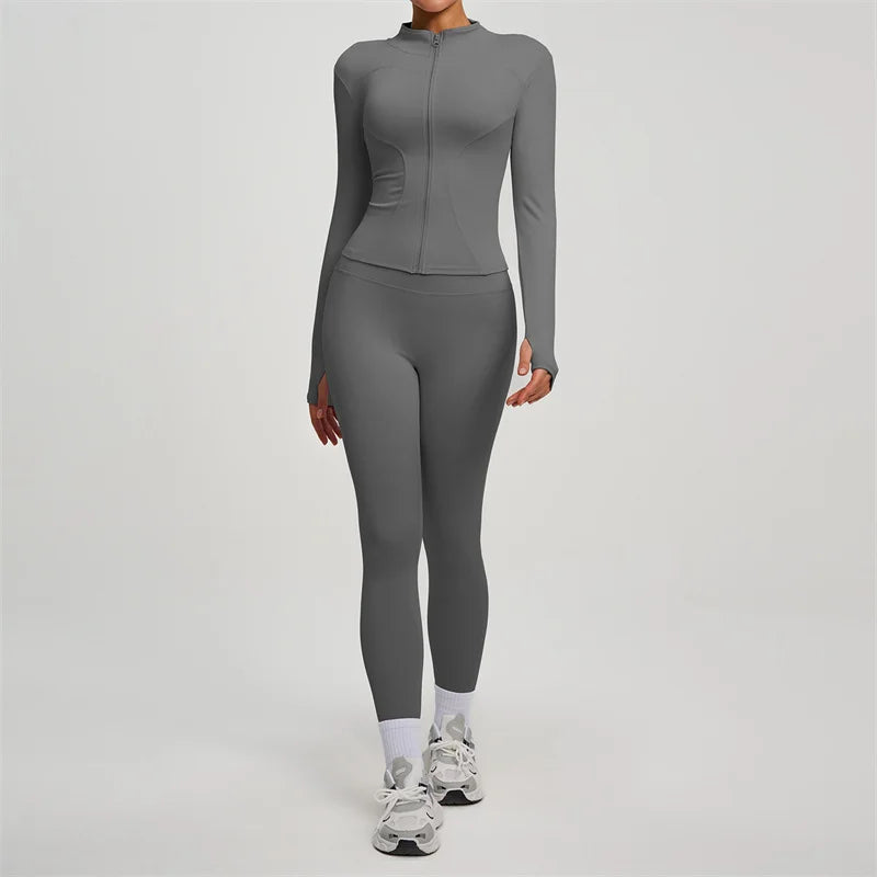 Sportset met vest en legging - afbeelding 16