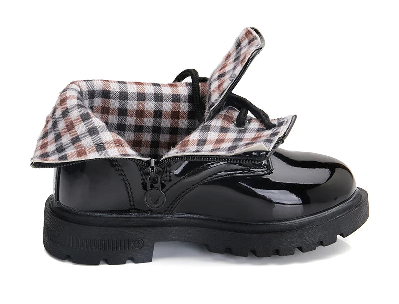 Glanzende kinderveterboots - afbeelding 8