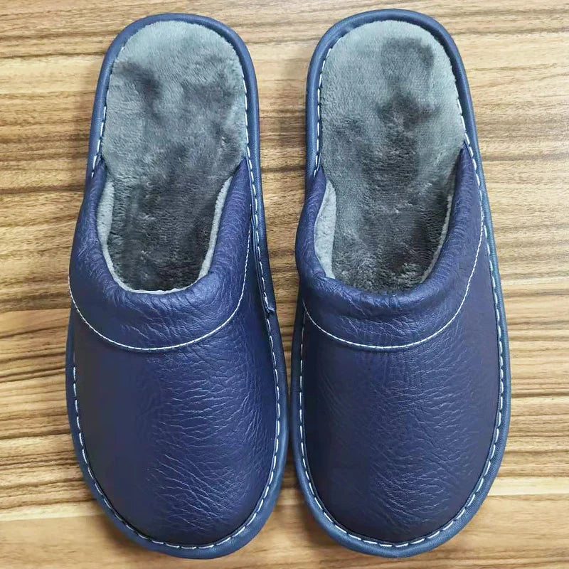 Leren instapslippers voor dames en heren - afbeelding 14