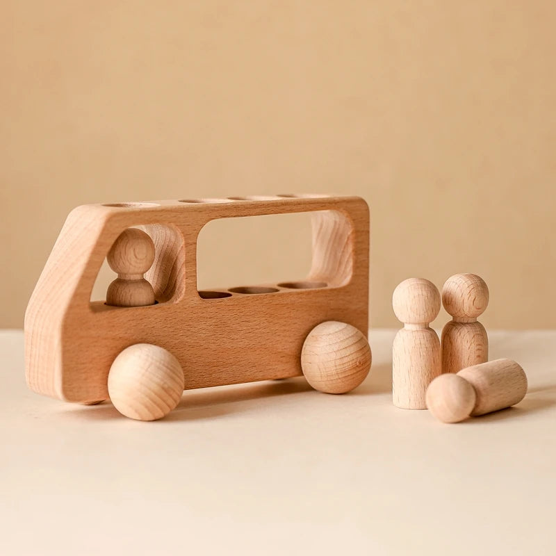 Houten Montessori bus