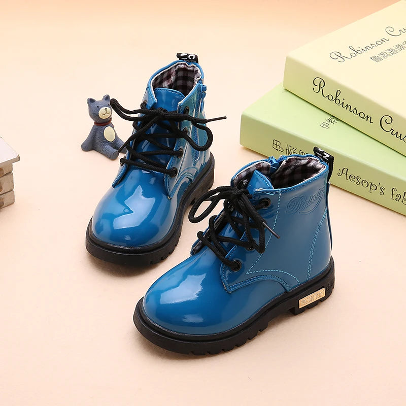 Glanzende kinderveterboots - afbeelding 21