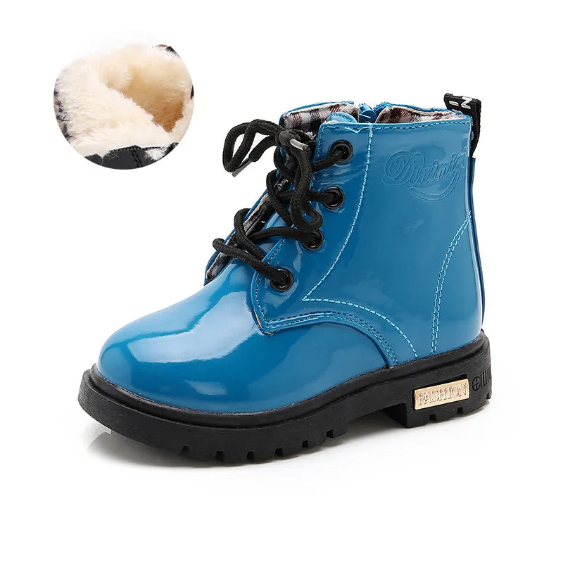 Glanzende kinderveterboots - afbeelding 33