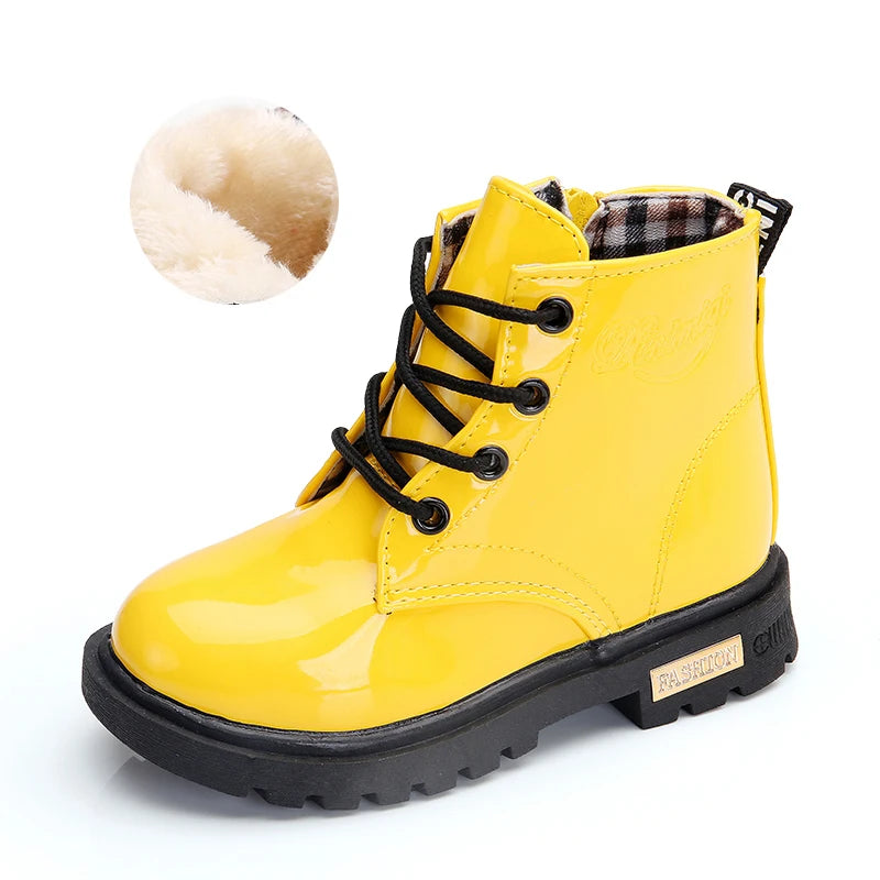 Glanzende kinderveterboots - afbeelding 29