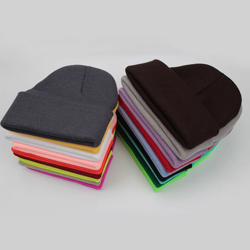 Gebreide beanie muts - afbeelding 3