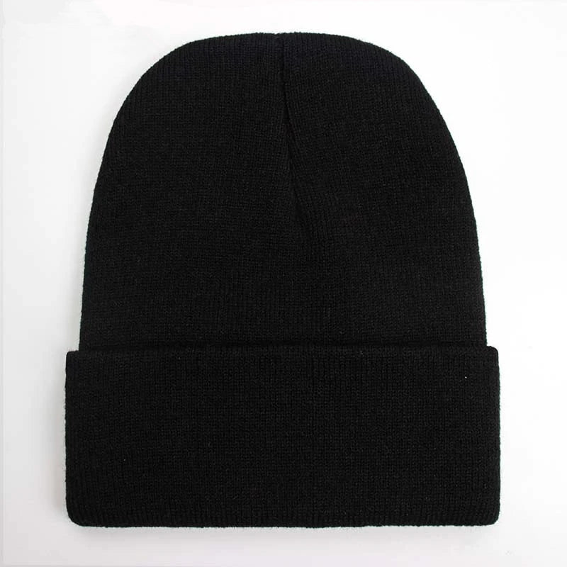Gebreide beanie muts