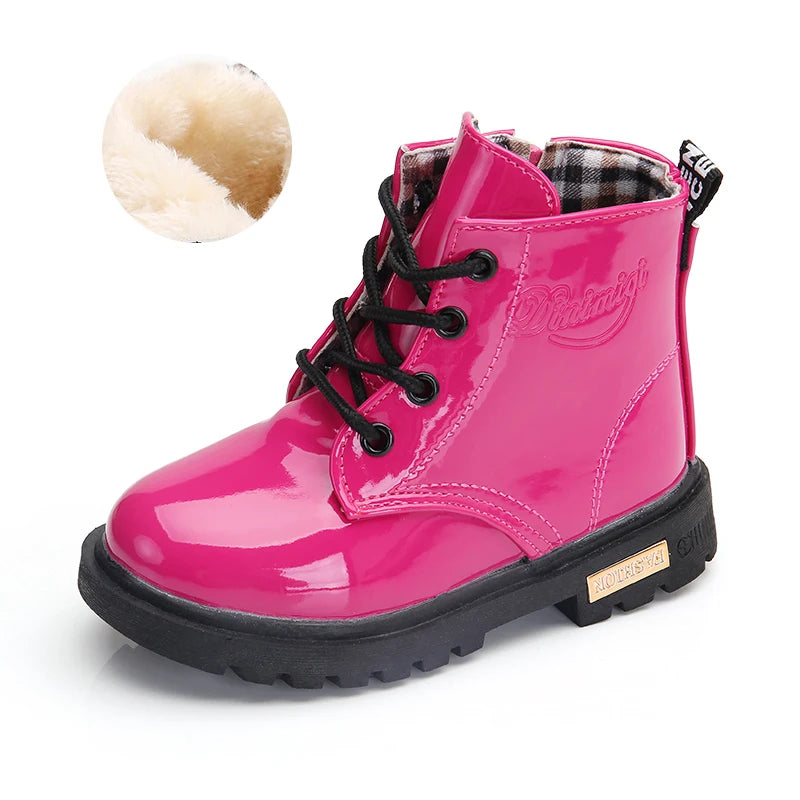 Glanzende kinderveterboots - afbeelding 30