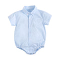 Katoenen babyromper voor jongens
