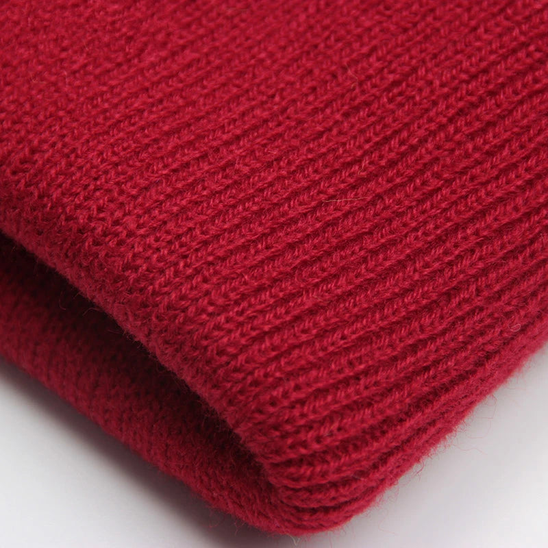 Gebreide beanie muts - afbeelding 6