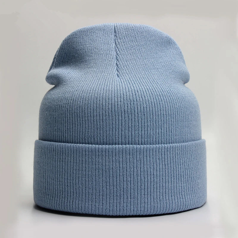 Gebreide beanie muts - afbeelding 4
