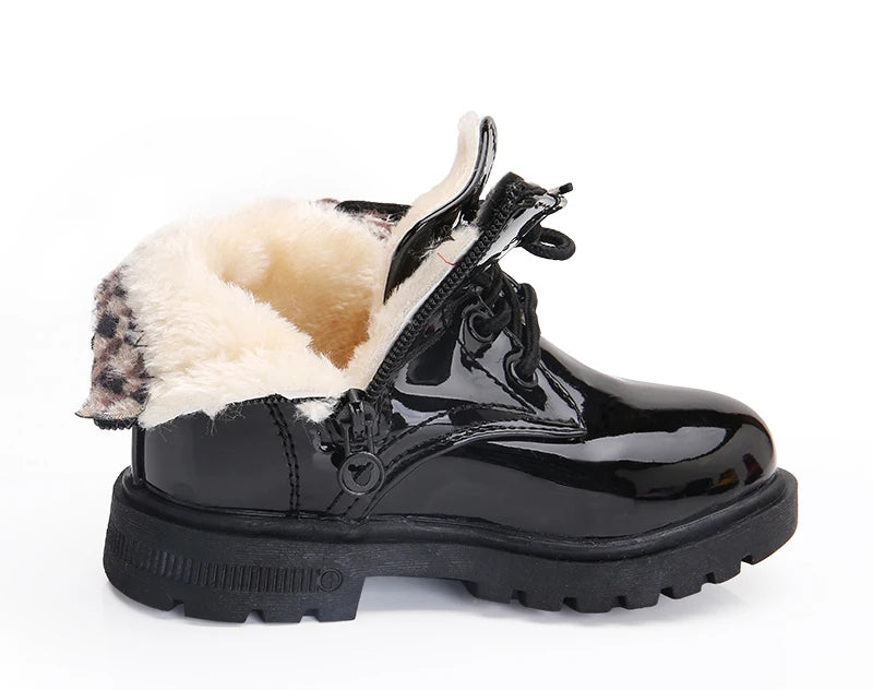 Glanzende kinderveterboots - afbeelding 7