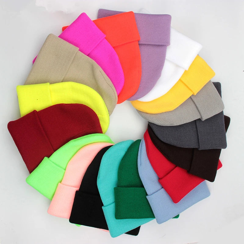 Gebreide beanie muts - afbeelding 2