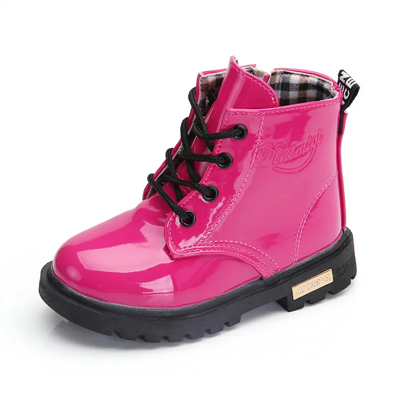 Glanzende kinderveterboots - afbeelding 25