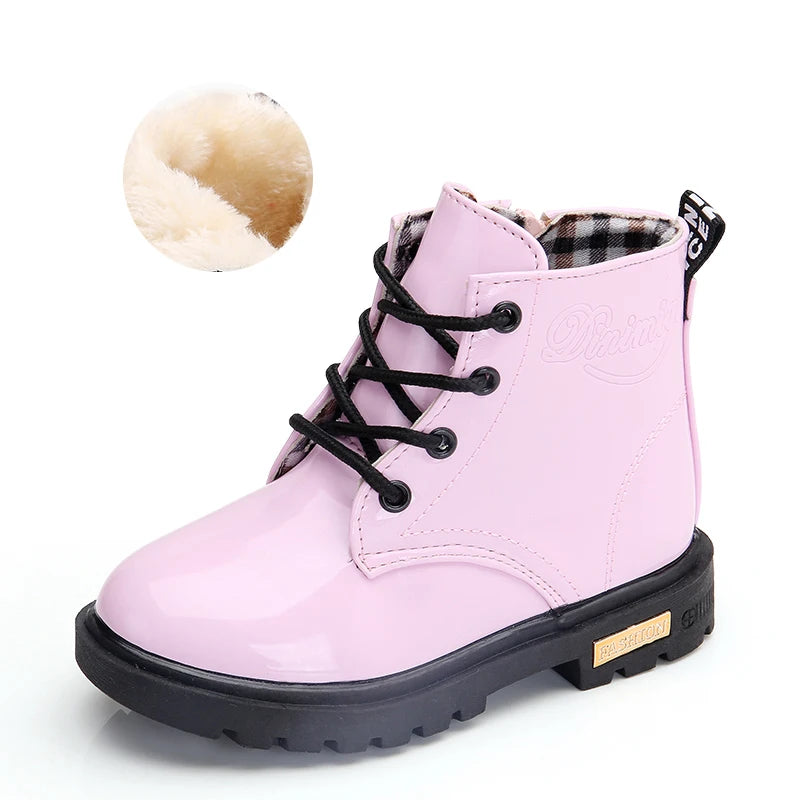 Glanzende kinderveterboots - afbeelding 24