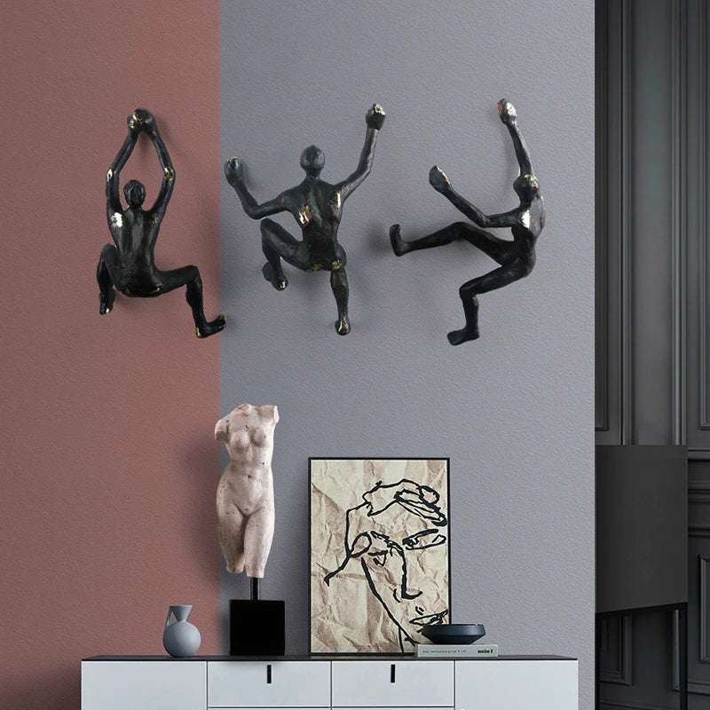 Nordic vintage klimmer wanddecoratie