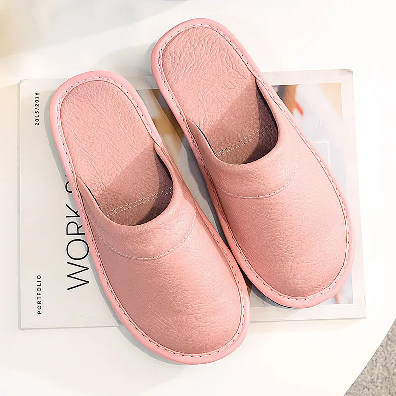 Leren instapslippers voor dames en heren - afbeelding 17