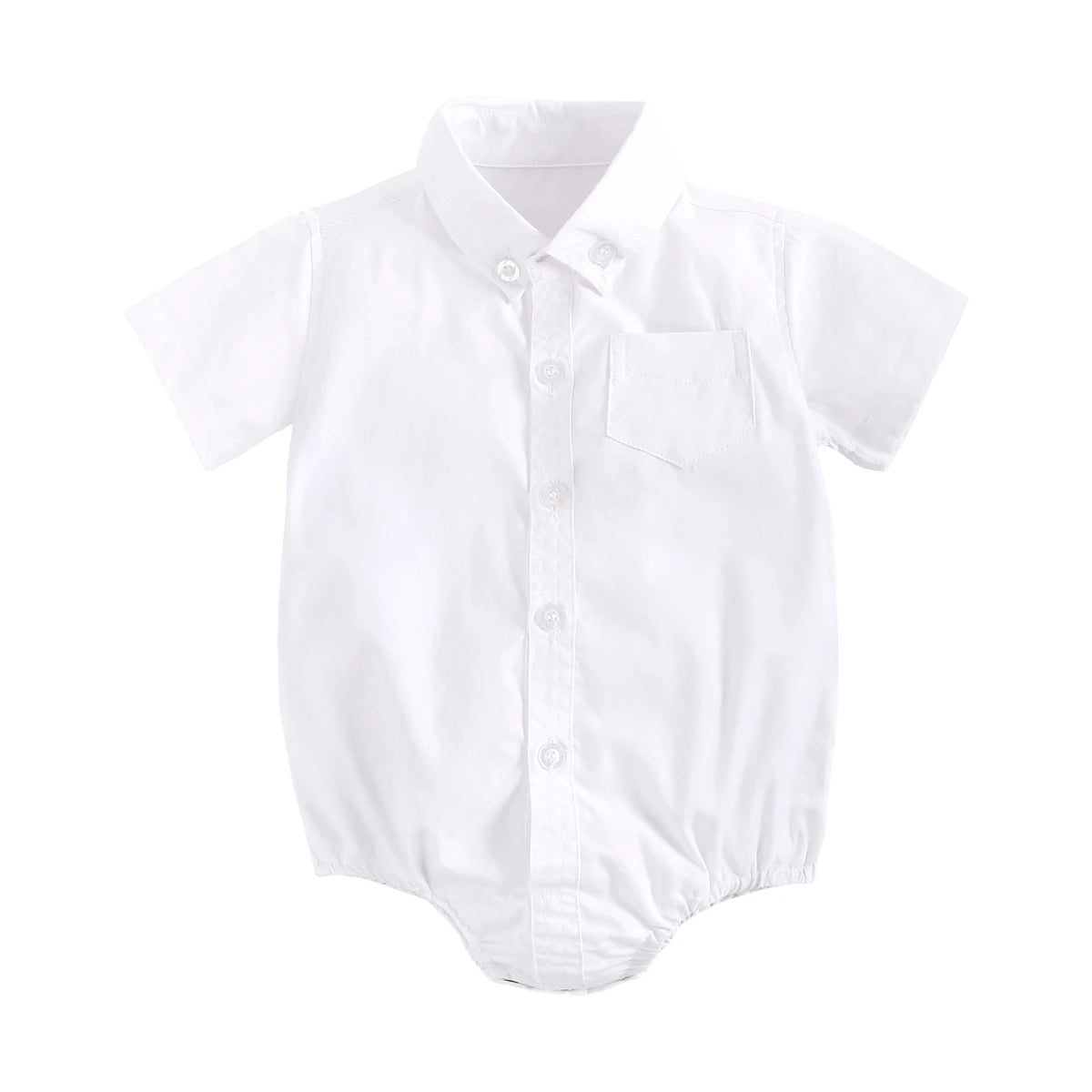Katoenen babyromper voor jongens