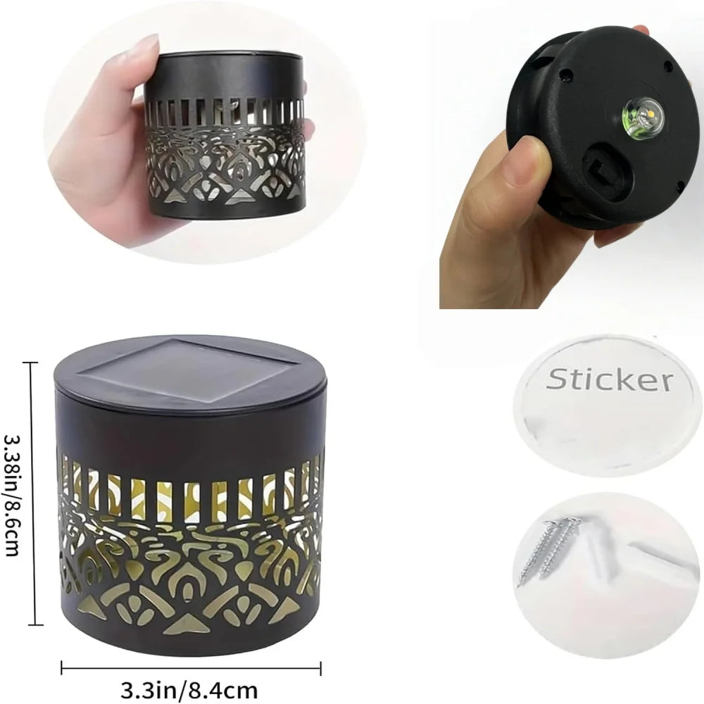 Decoratieve solar Mandala buitenlampen