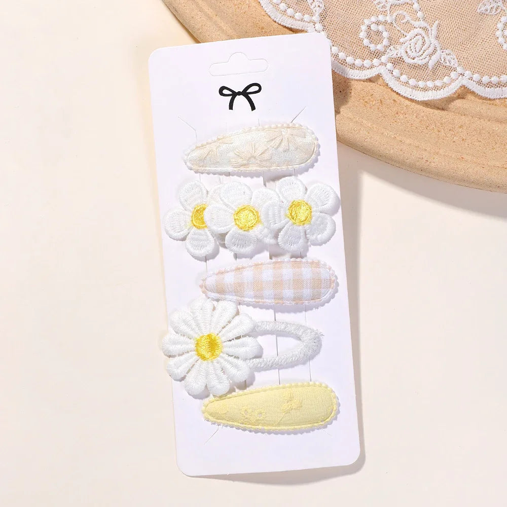 5-delige BB haarclips set voor meisjes