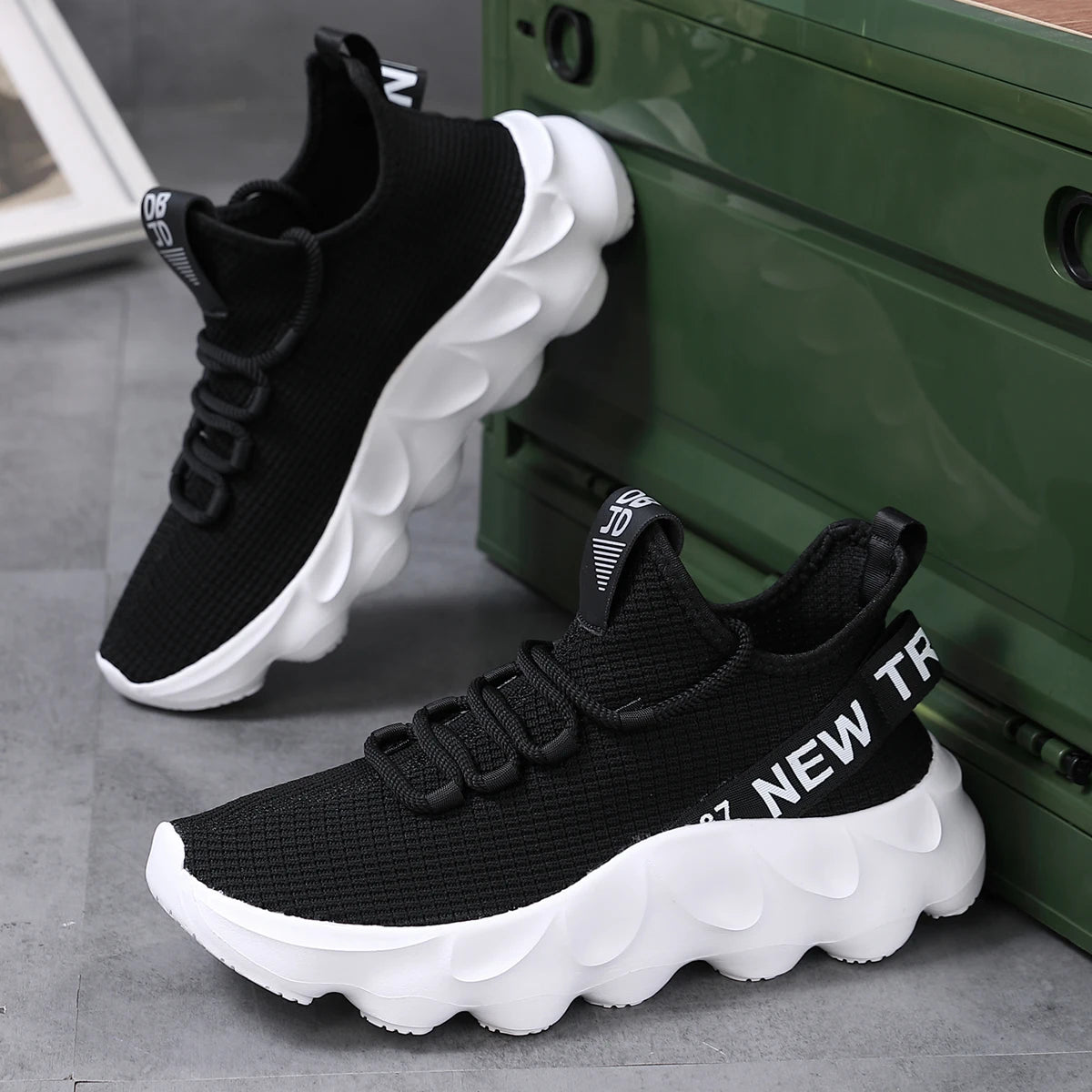 Ademende herensneakers - afbeelding 3