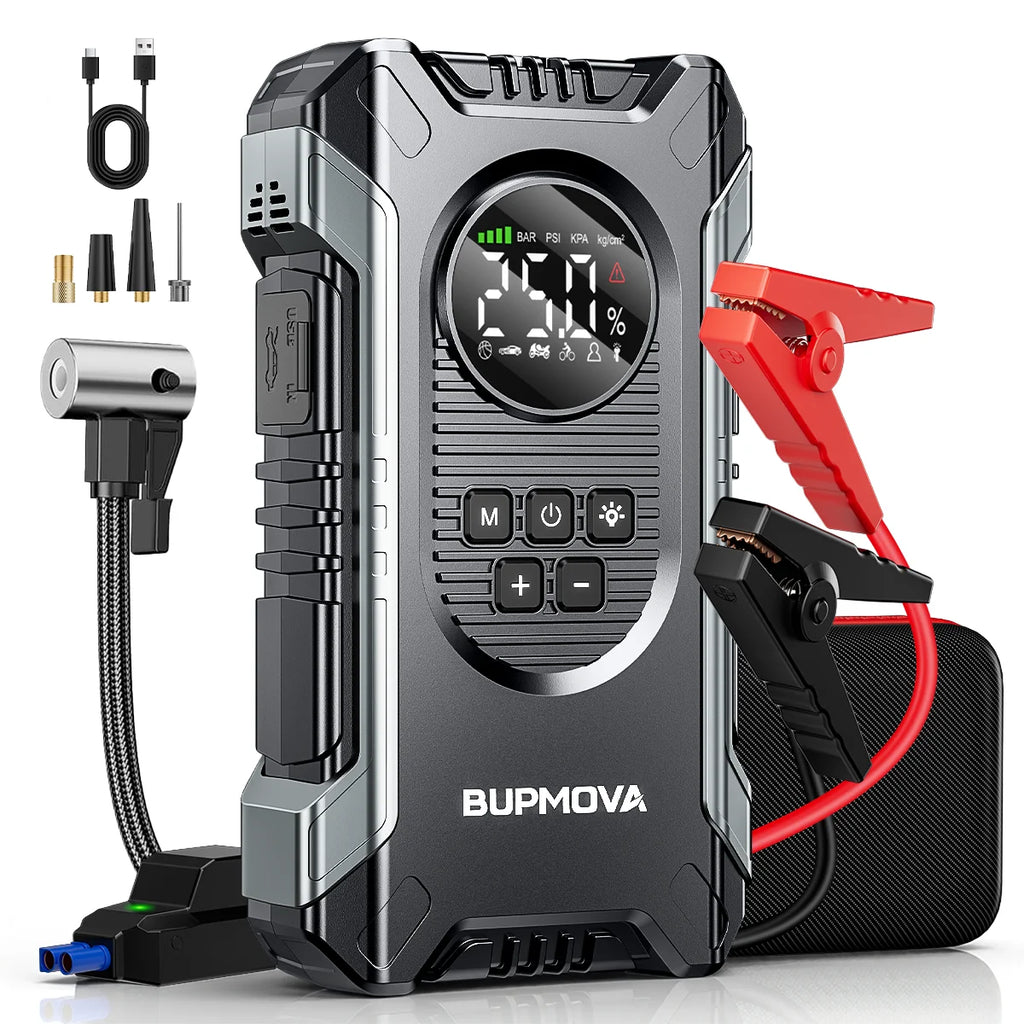 Jumpstarter met Compressor 1500A (BSMOOM)