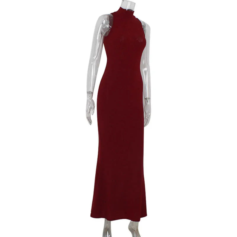 Glitter-maxi-jurk met col - afbeelding 17
