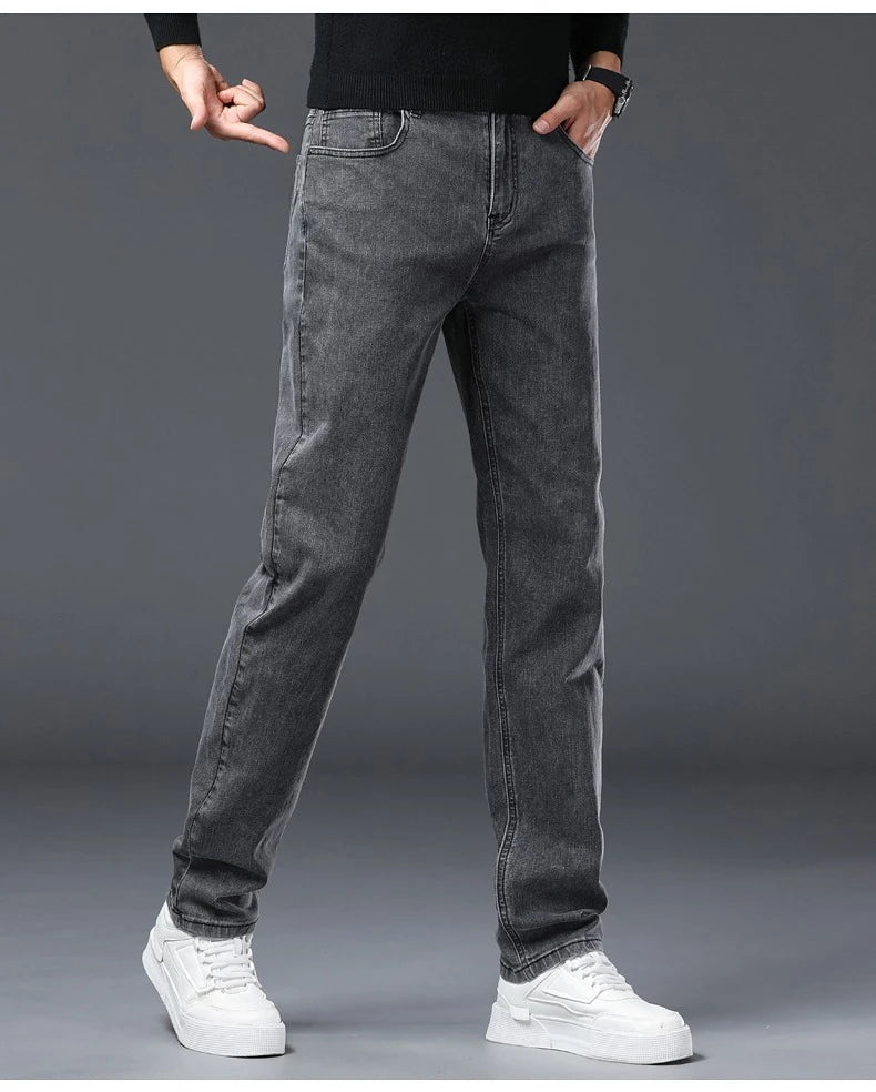 Rechte jeans met stretch - afbeelding 11