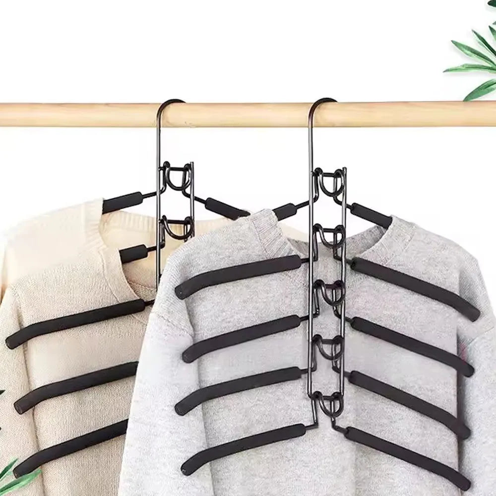 5-laags kledingdroogrek en garderobe organizer