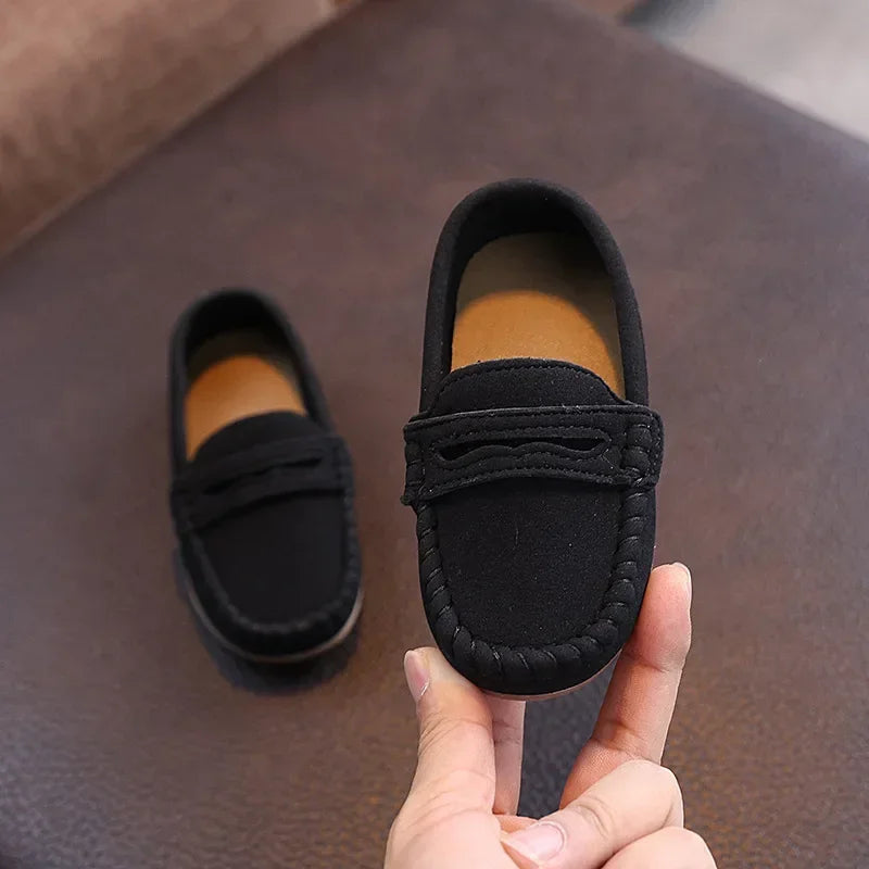 Modieuze kindersloffen/mocassins