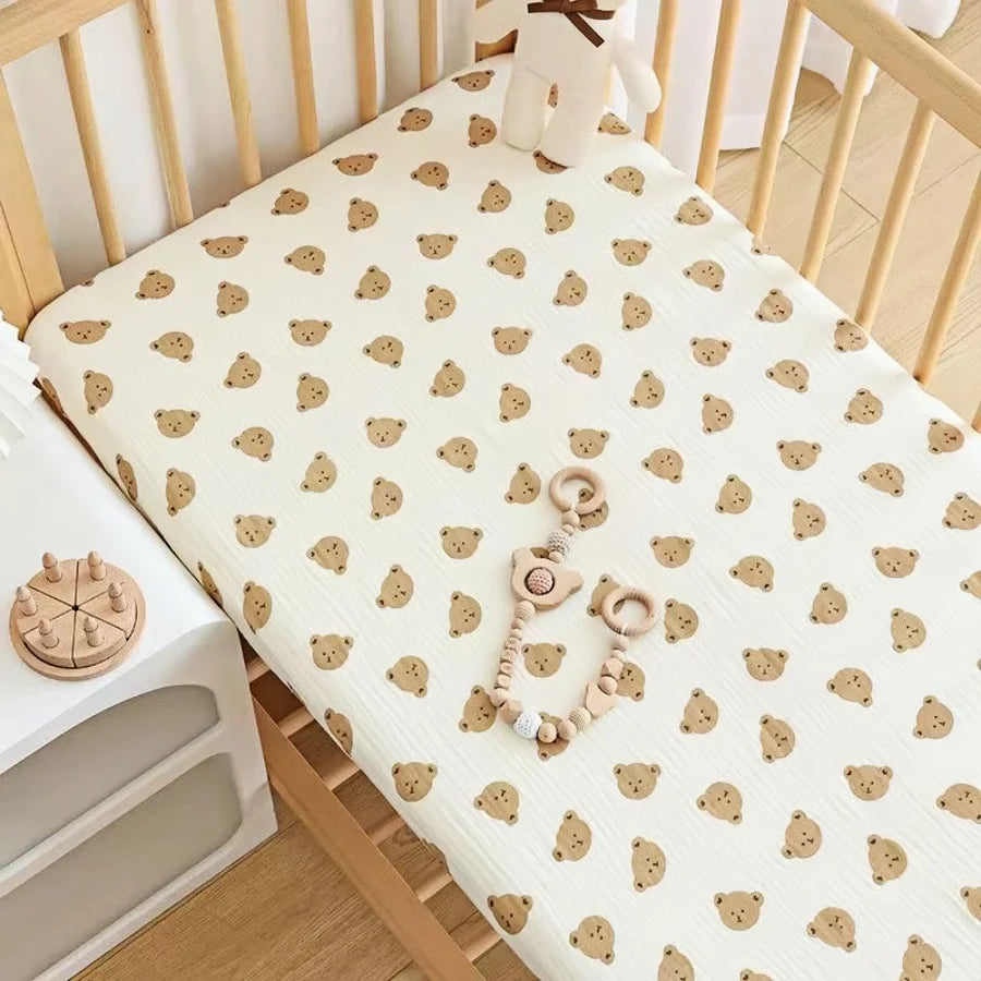 Superzachte baby hoeslaken van microfiber