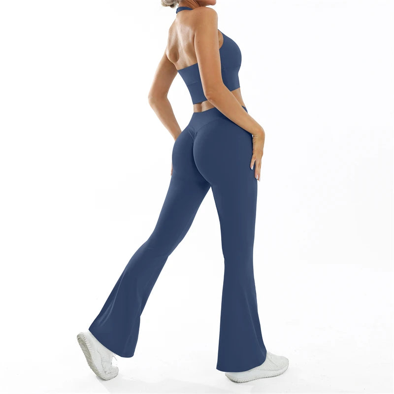 Yogaset met flared legging - afbeelding 21