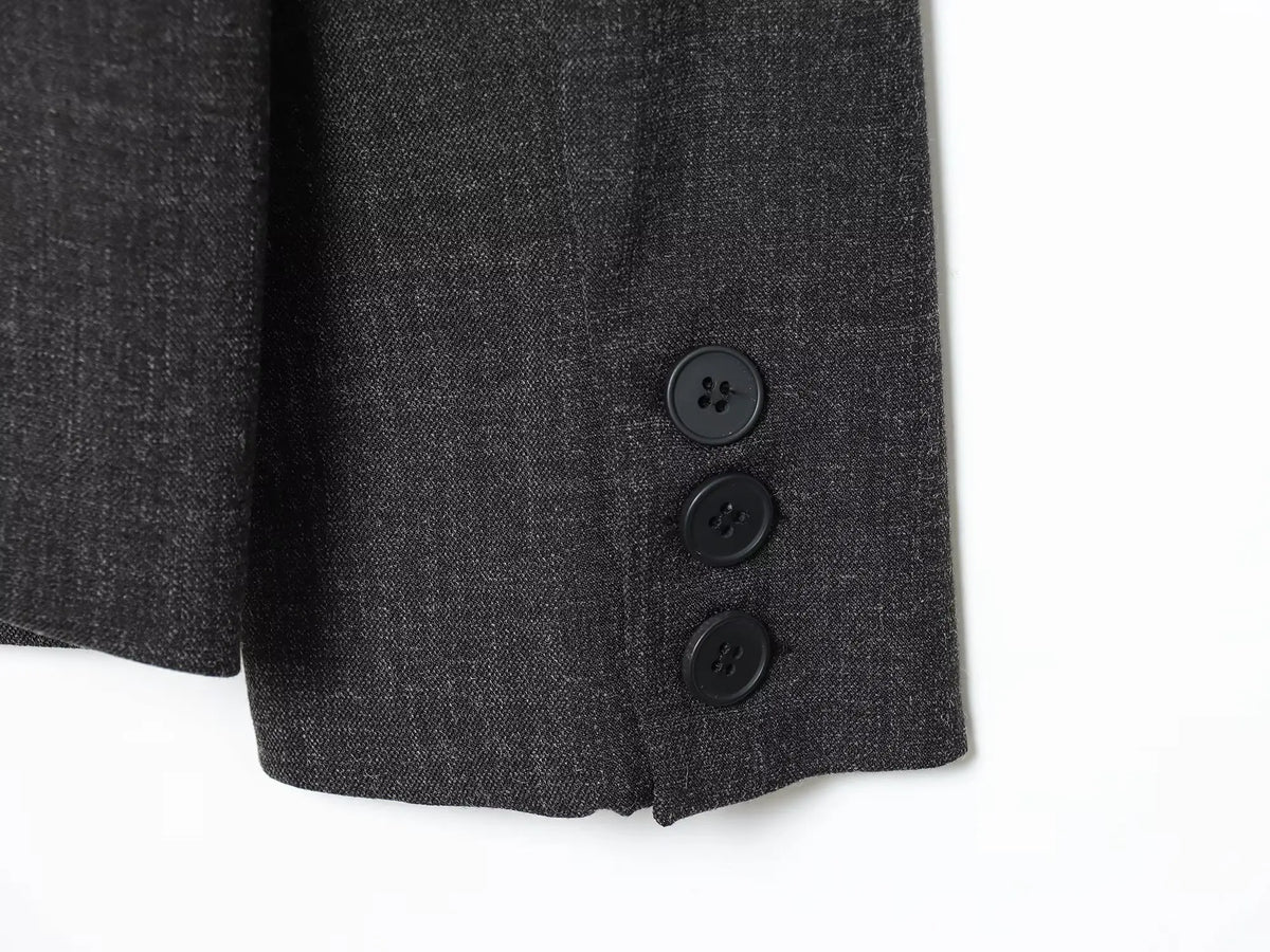 Kantoorblazer met opstaande kraag - afbeelding 26