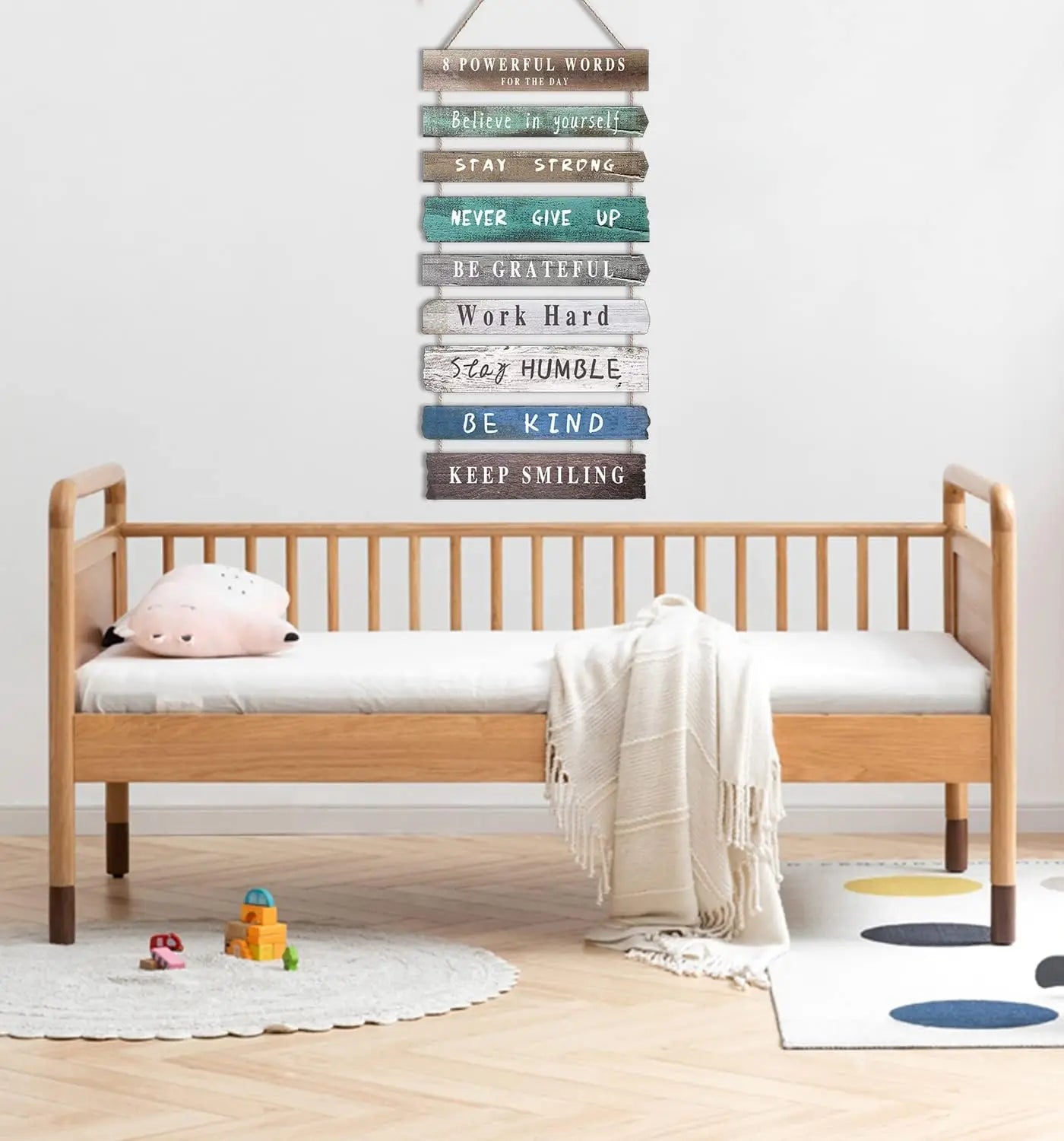 Inspirerende houten wanddecoratie