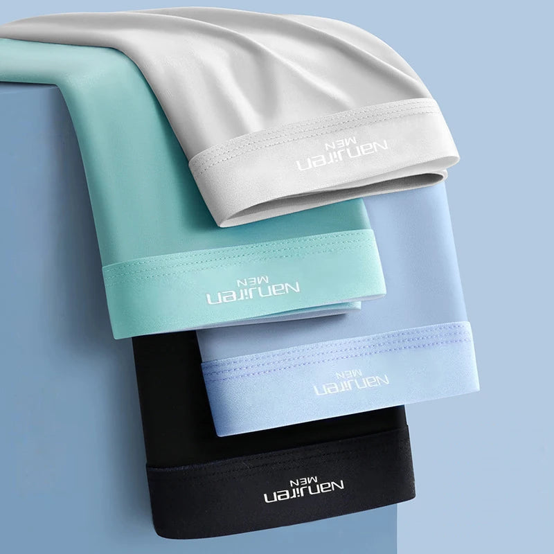 Boxershorts, zijdezacht materiaal (set van 4)