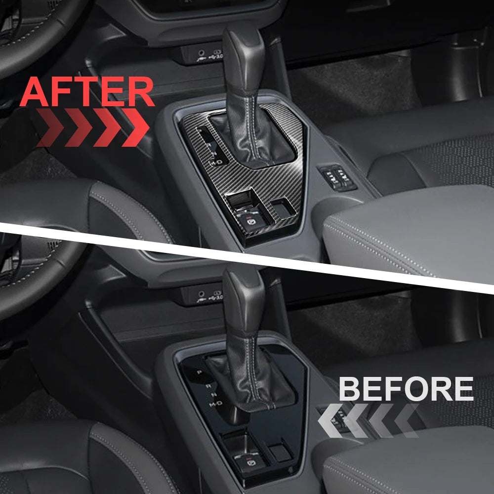 Carbon Fiber Interieur Sticker Versnellingspaneel (Subaru Crosstrek/Impreza)