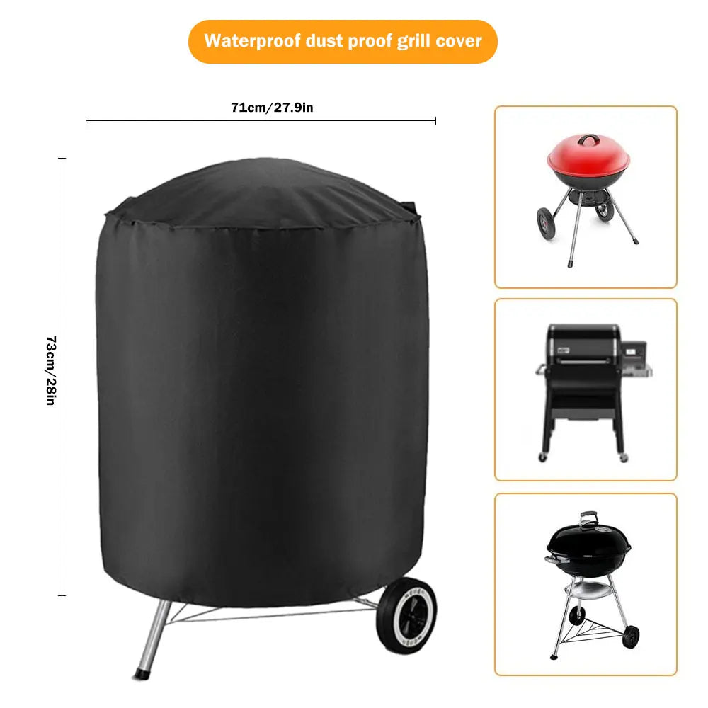 Ronde waterdichte BBQ beschermhoes