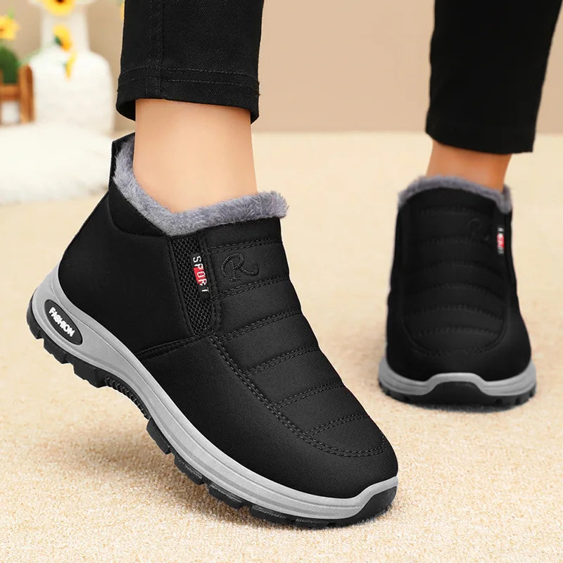 Warme halfhoge winterboots - afbeelding 3