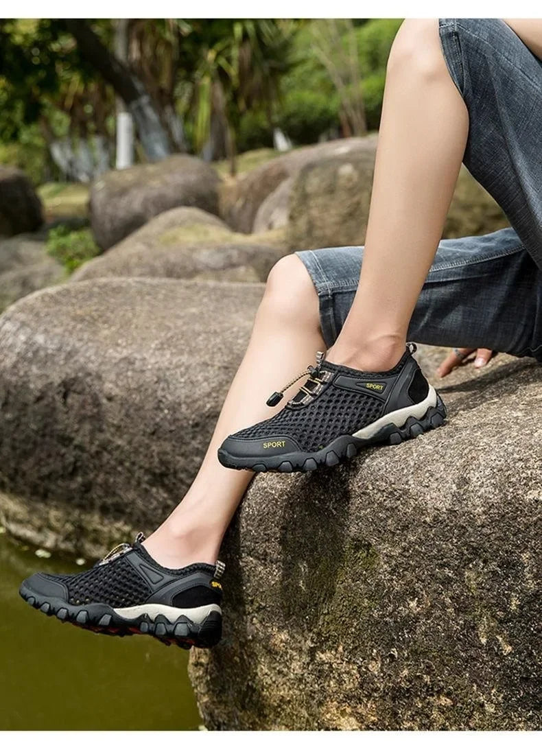 Ademende outdoorschoenen voor heren - afbeelding 12
