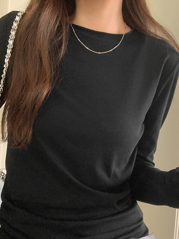 Basic shirt met lange mouwen - afbeelding 22
