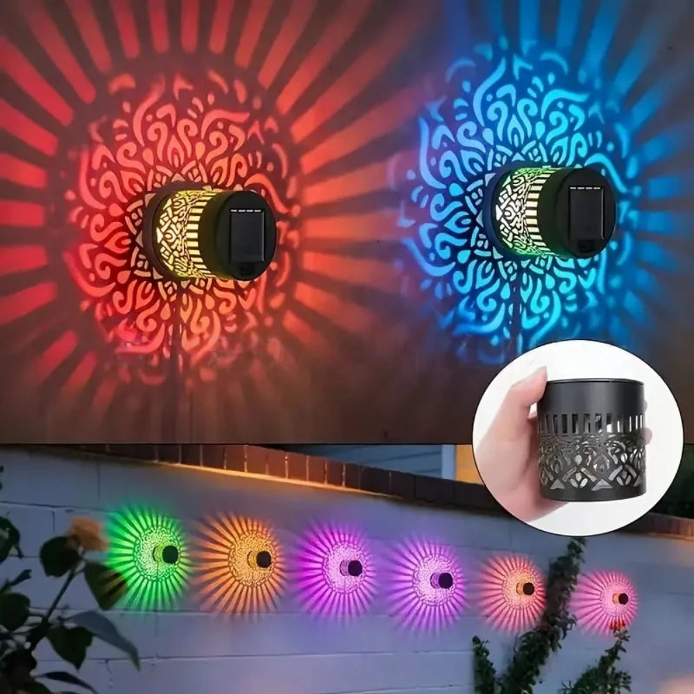 Decoratieve solar Mandala buitenlampen