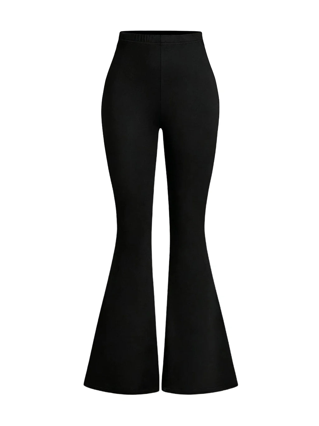 High waist yoga flare pants voor dames