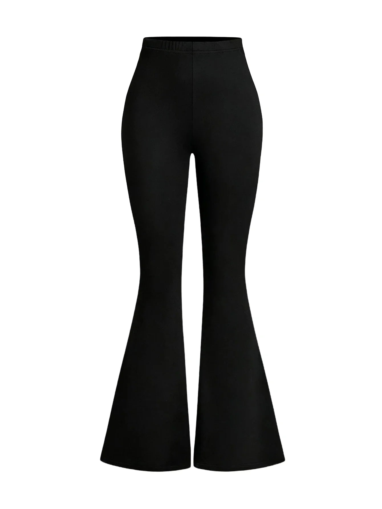 High waist yoga flare pants voor dames