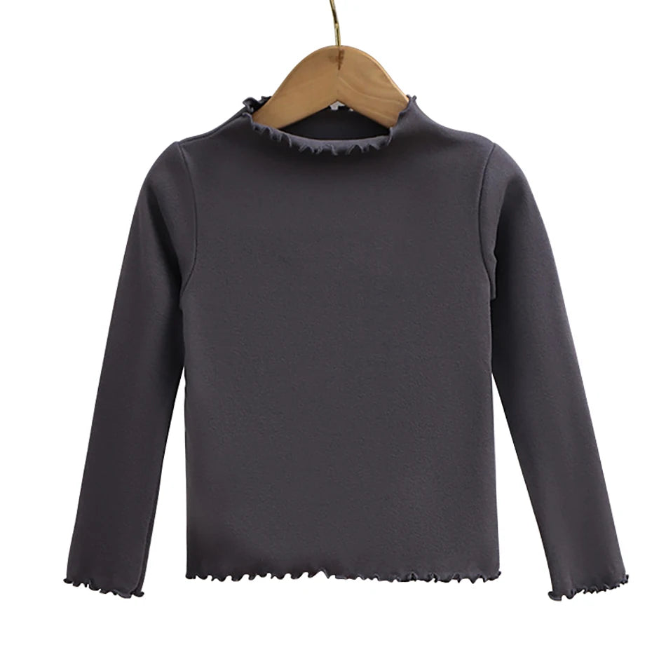 Meisjesshirt met ruchekraag - afbeelding 13