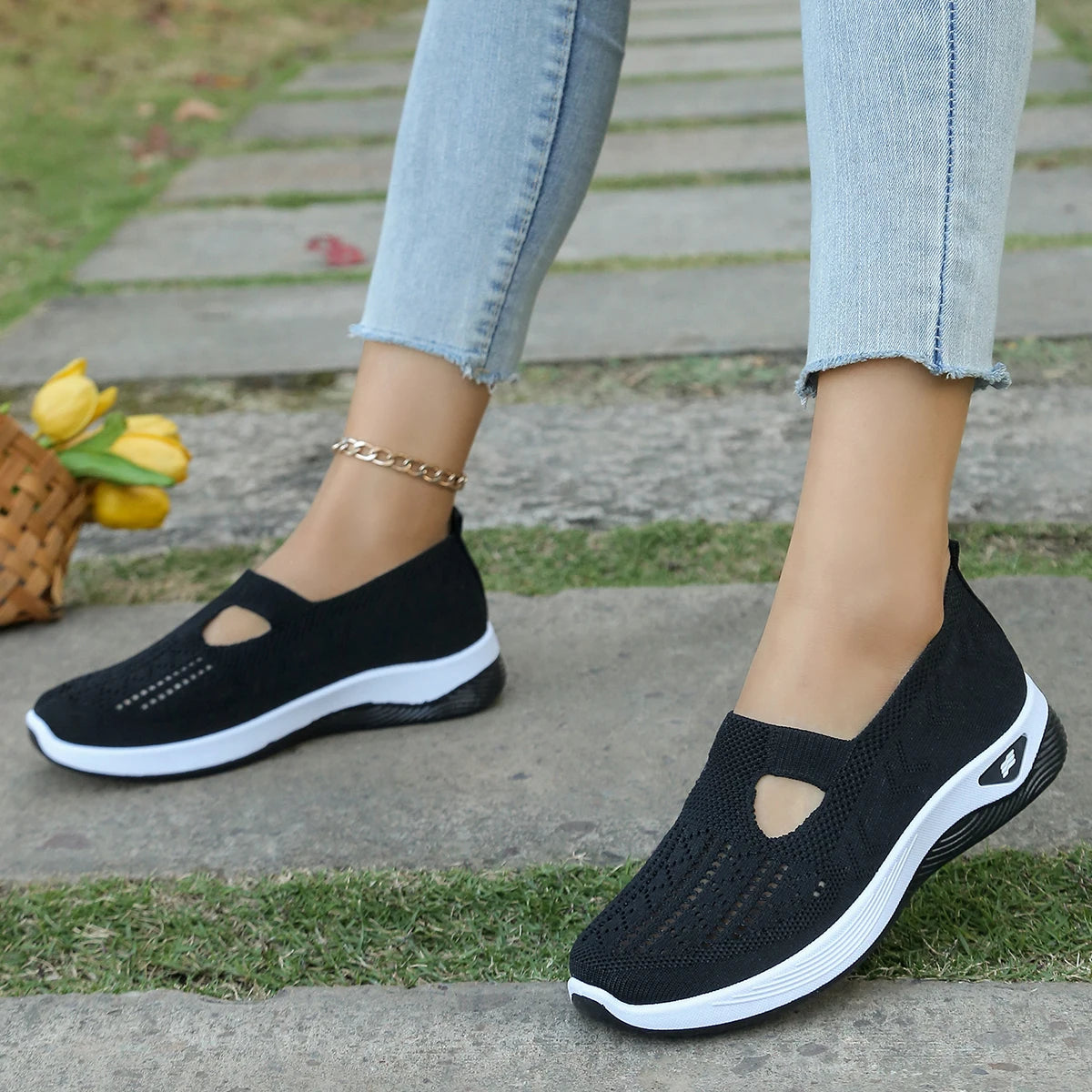 Dames casual sportschoenen