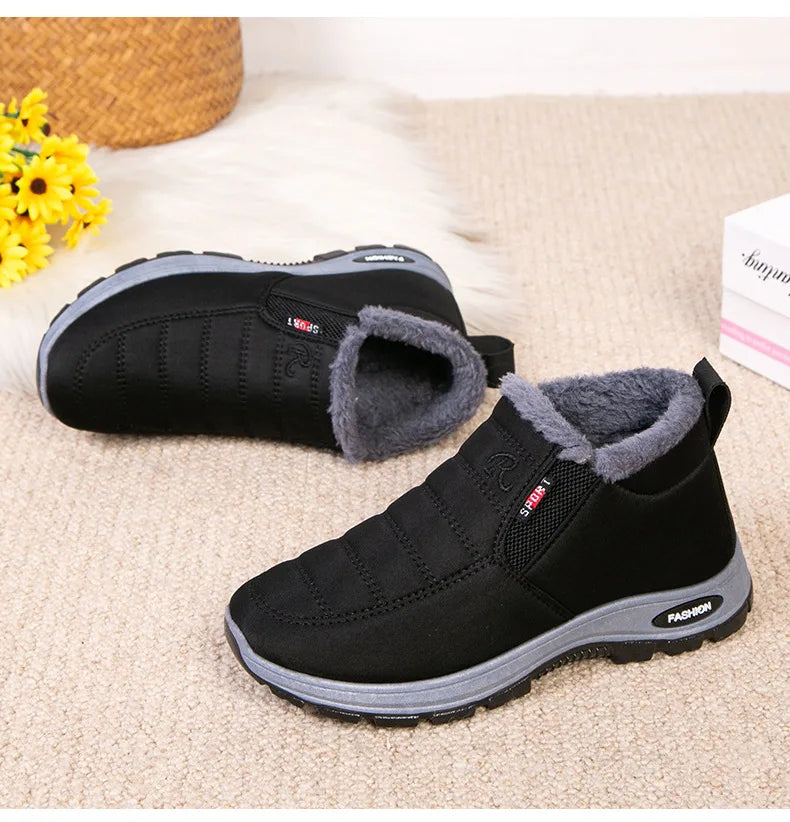 Warme halfhoge winterboots - afbeelding 12